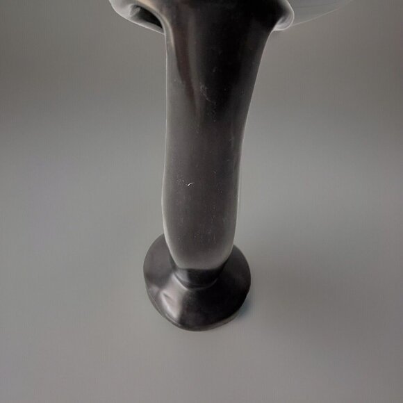 Abstract Hand Carved Kisii Soapstone Couple Figurine Art Sculpture Statue Kenya - Picture 9 of 12